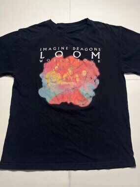 Imagine Dragons Loom World Tour Black T-shirt